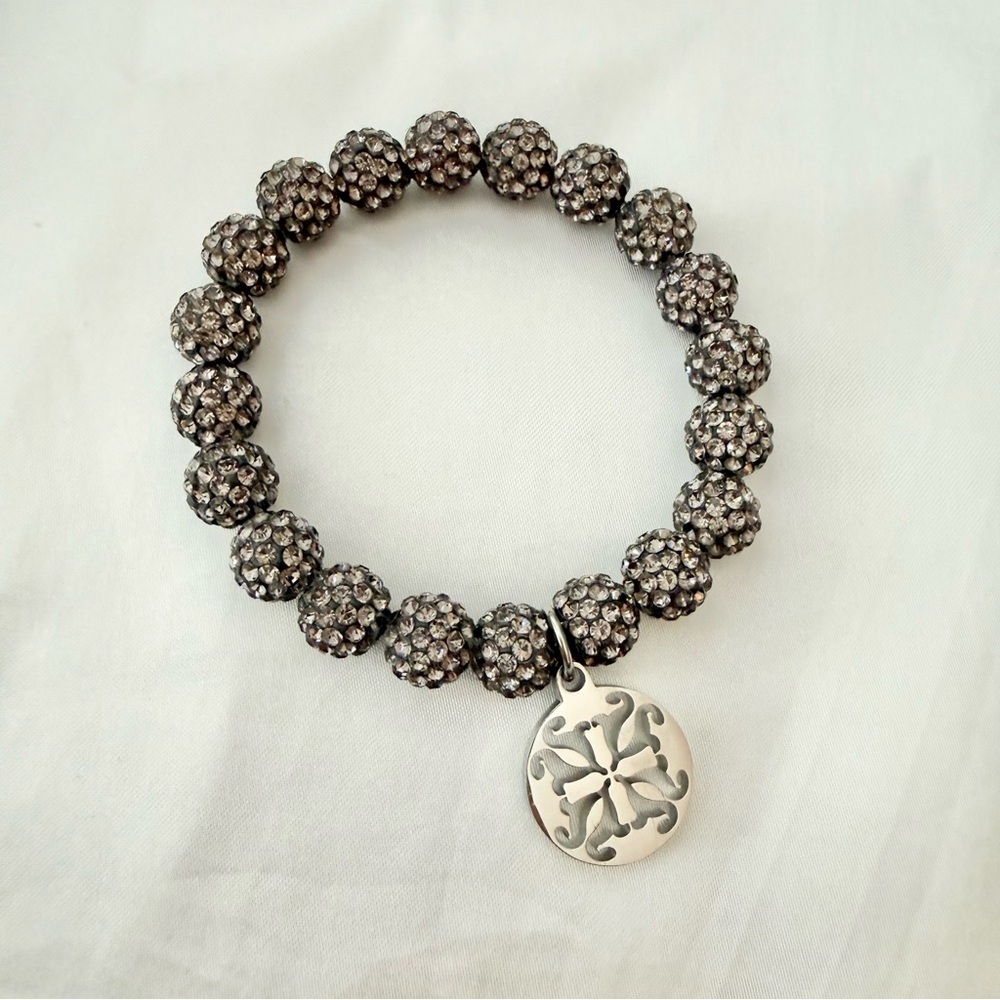 Rustic Cuff Emerson Bracelet Pewter Grey